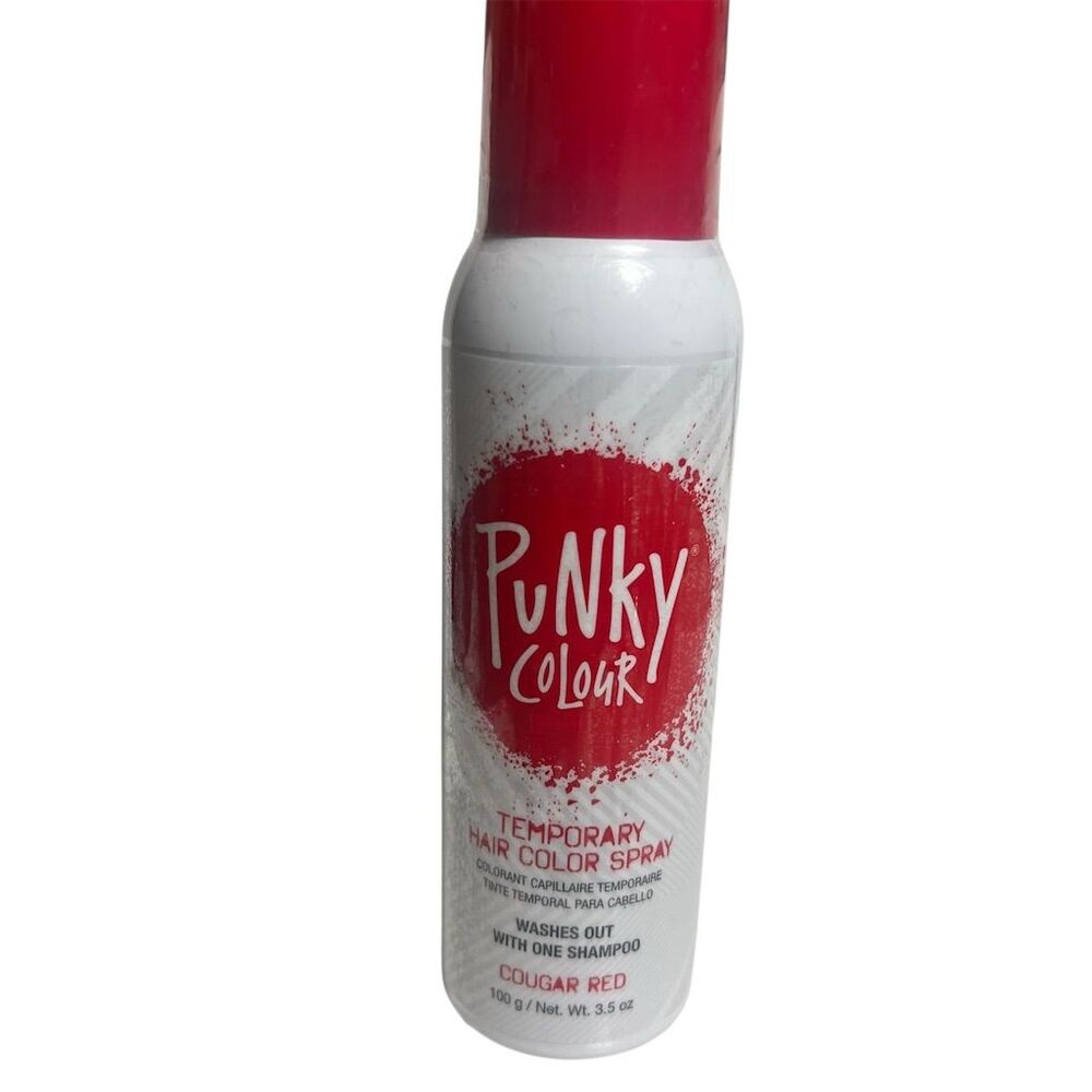 Punky Colour Temporary Hair Color Spray Cougar Red 3.5 oz